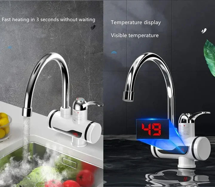 Instant Electric Water Heater Tap – For Kitchen & Bathroom