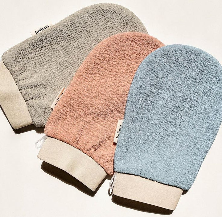 Exfoliating Gloves Mitt Removal